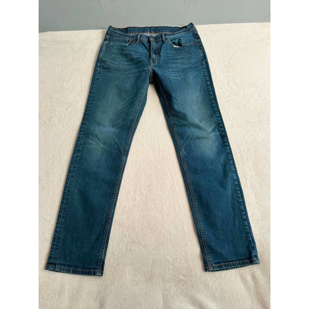 Levi's Mens 32x31.5 Blue Jeans 541 Athletic Taper Medium Wash Denim Pants